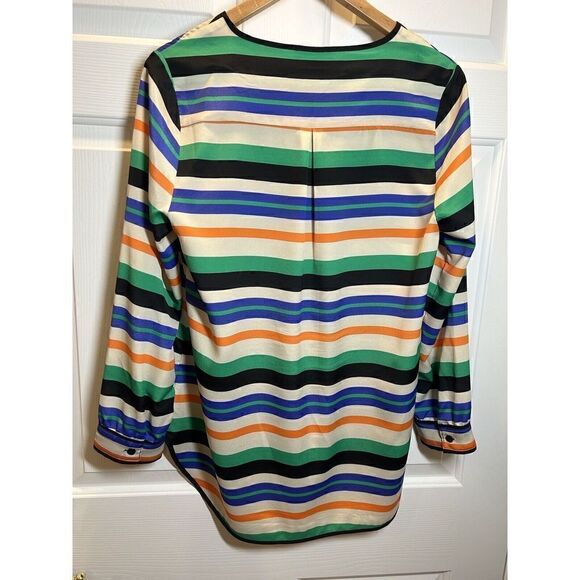 Bar lll Women's Size Medium Striped Blouse - Picture 2 of 4